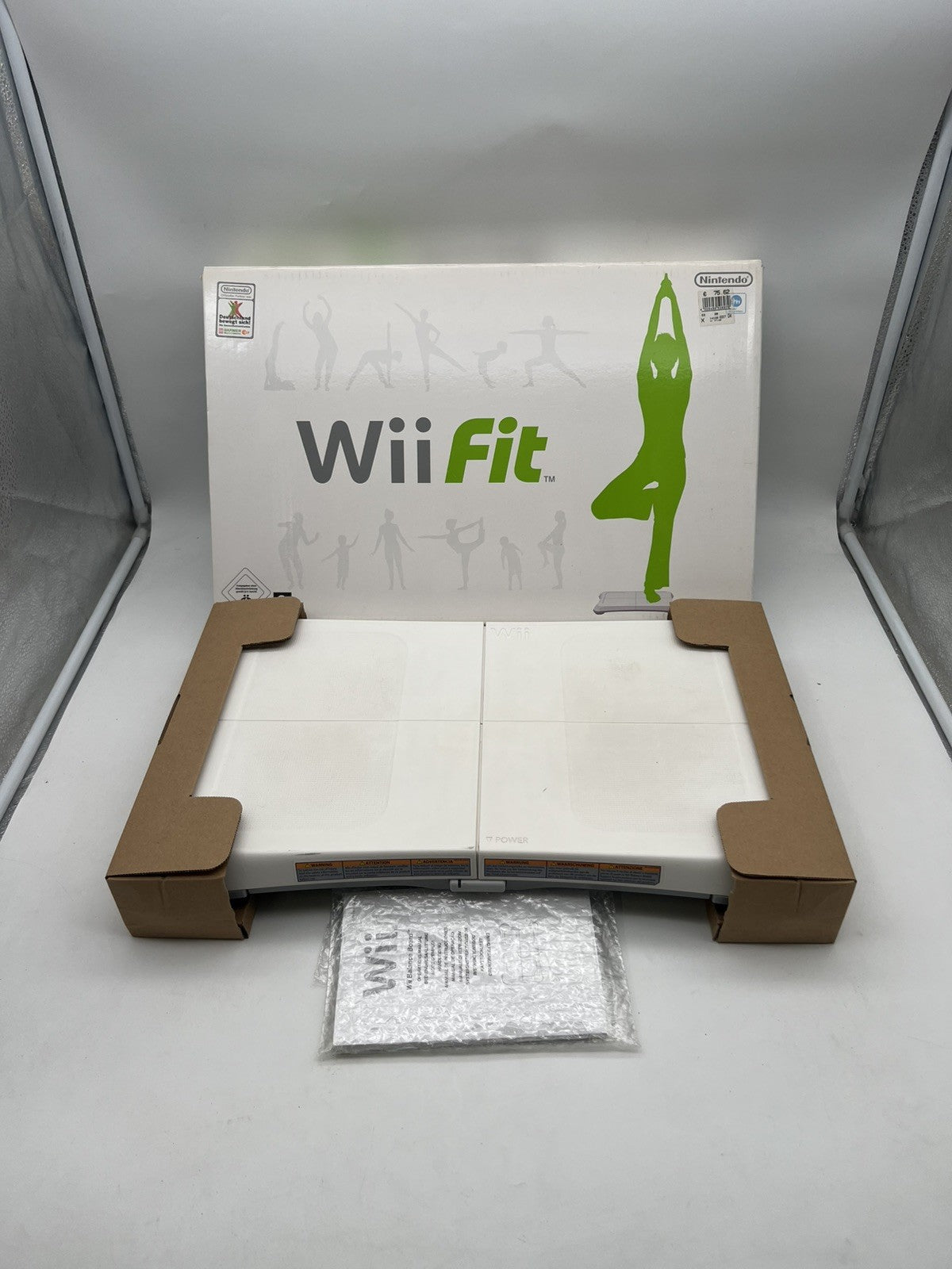 Nintendo Wii ORIGINAL Balance Board - Fitness- Wii Fit - OVP - Weiß