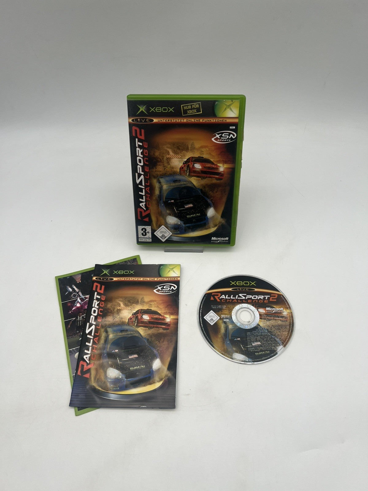 Rallisport Challenge 2 - Microsoft Xbox Classic - OVP + Anleitung