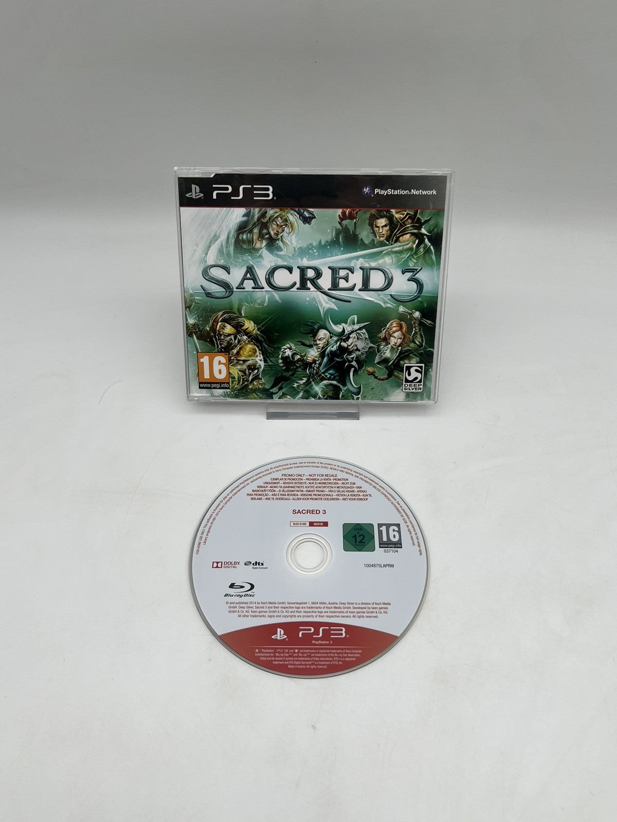 Sacred 3 - Sony PlayStation 3 - PS3 - Promo CD - Selten