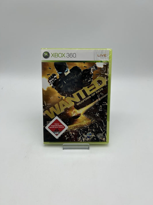 Wanted - Weapons of Fate (Microsoft Xbox 360, 2009) - NEU & Sealed