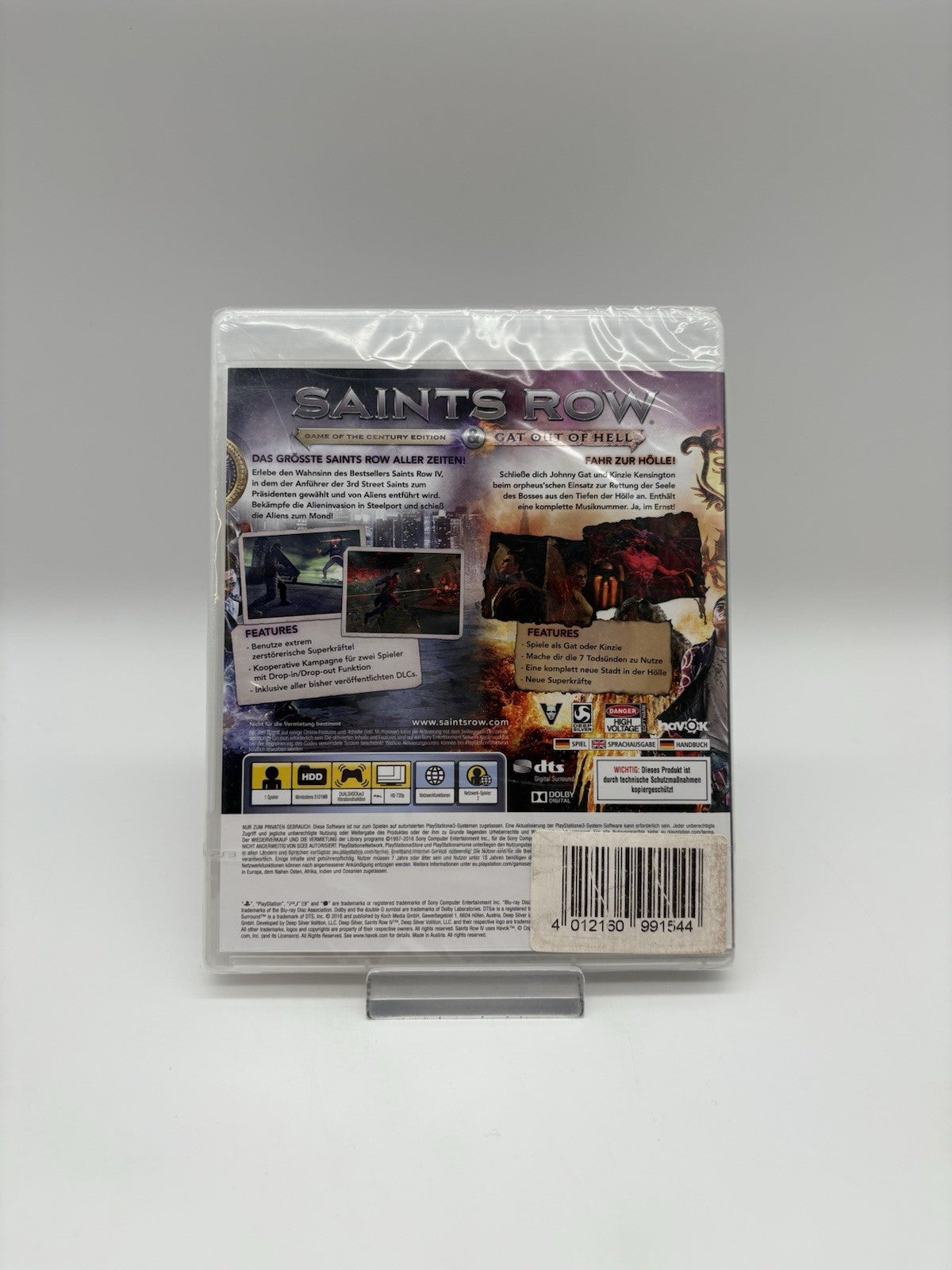 Saints Row Game Of The Century Edition & Gat Out Of Hell - PlayStation 3 - NEU