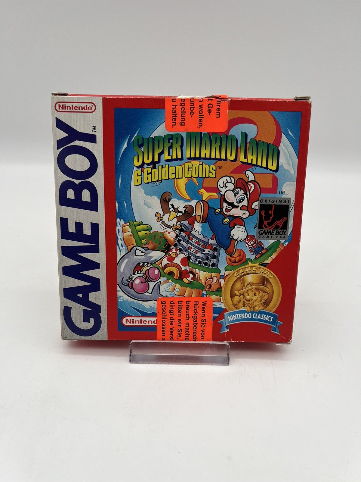 Super Mario Land 2 - 6 Golden Coins - Nintendo Gameboy - OVP + Anleitung
