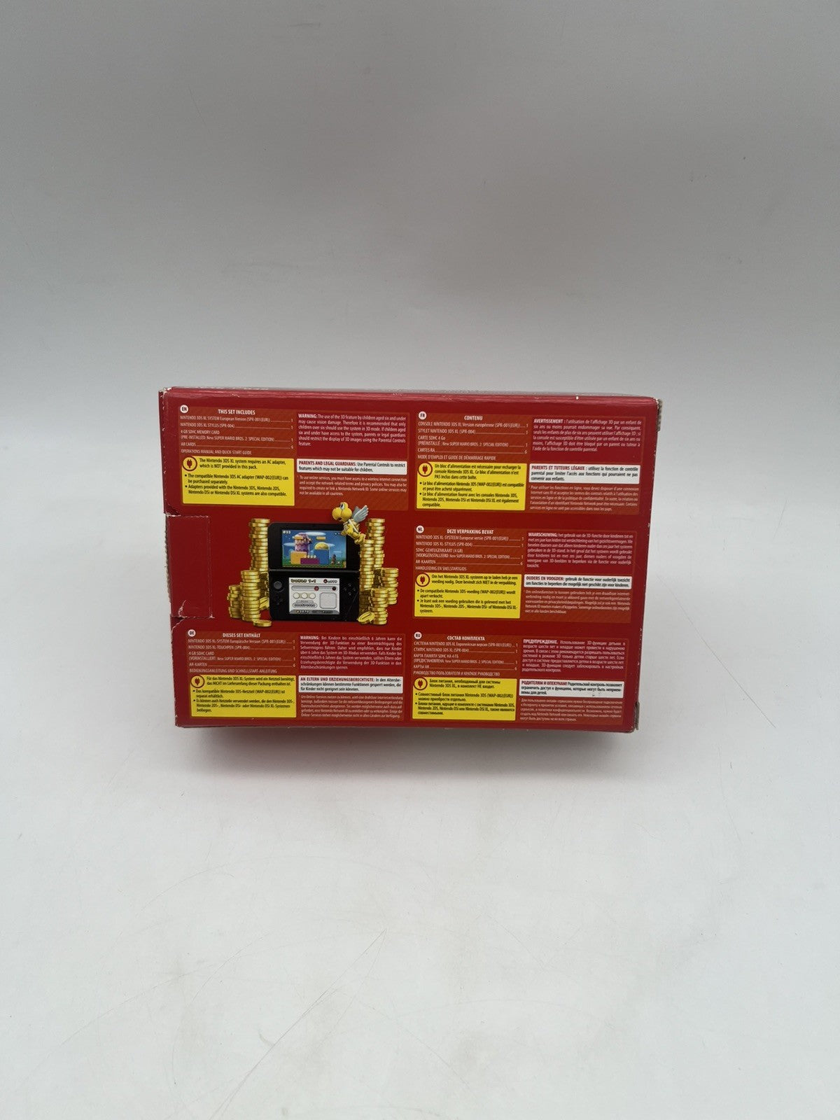 Nintendo 3DS XL Super Mario Bros. 2 Edition Leerkarton Nur OVP Ohne Konsole