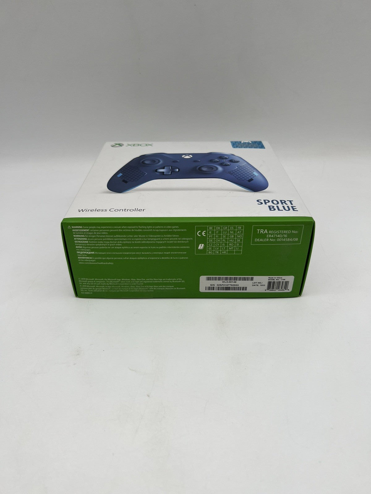 Xbox One Controller Sport Blue • NEU • Sealed • Versiegelt • Microsoft •