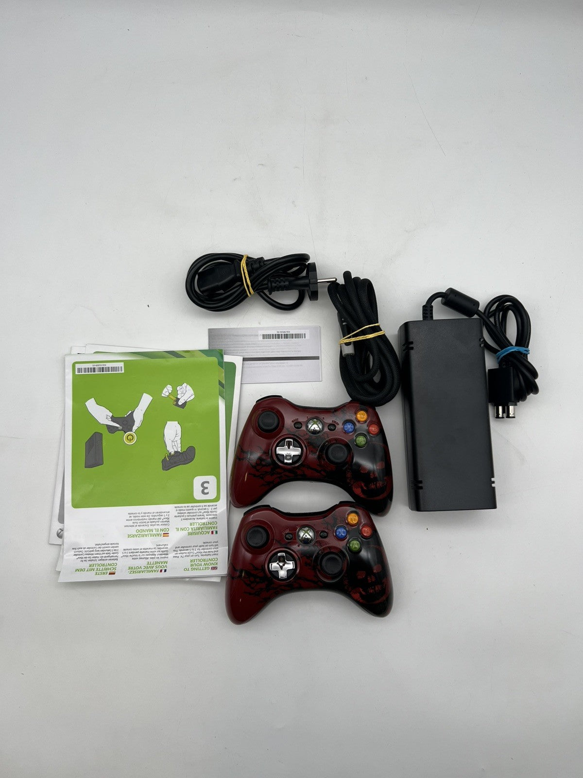 Microsoft Xbox 360 Gears of War 3 Limited Edition Slim Konsole OVP - Controller