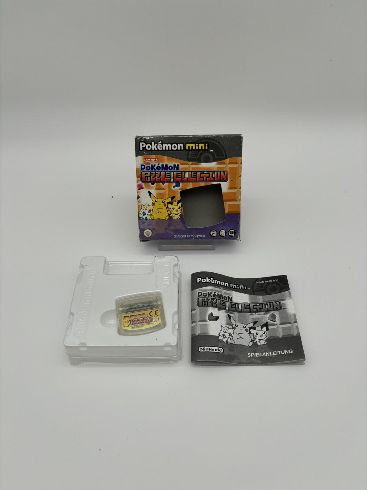 Nintendo Pokémon Mini - Pokémon Puzzle Collection - OVP + Anleitung