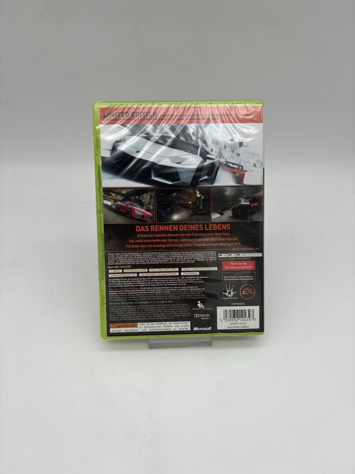 Need For Speed: The Run - Limited Edition (Microsoft Xbox 360) - NEU & Sealed
