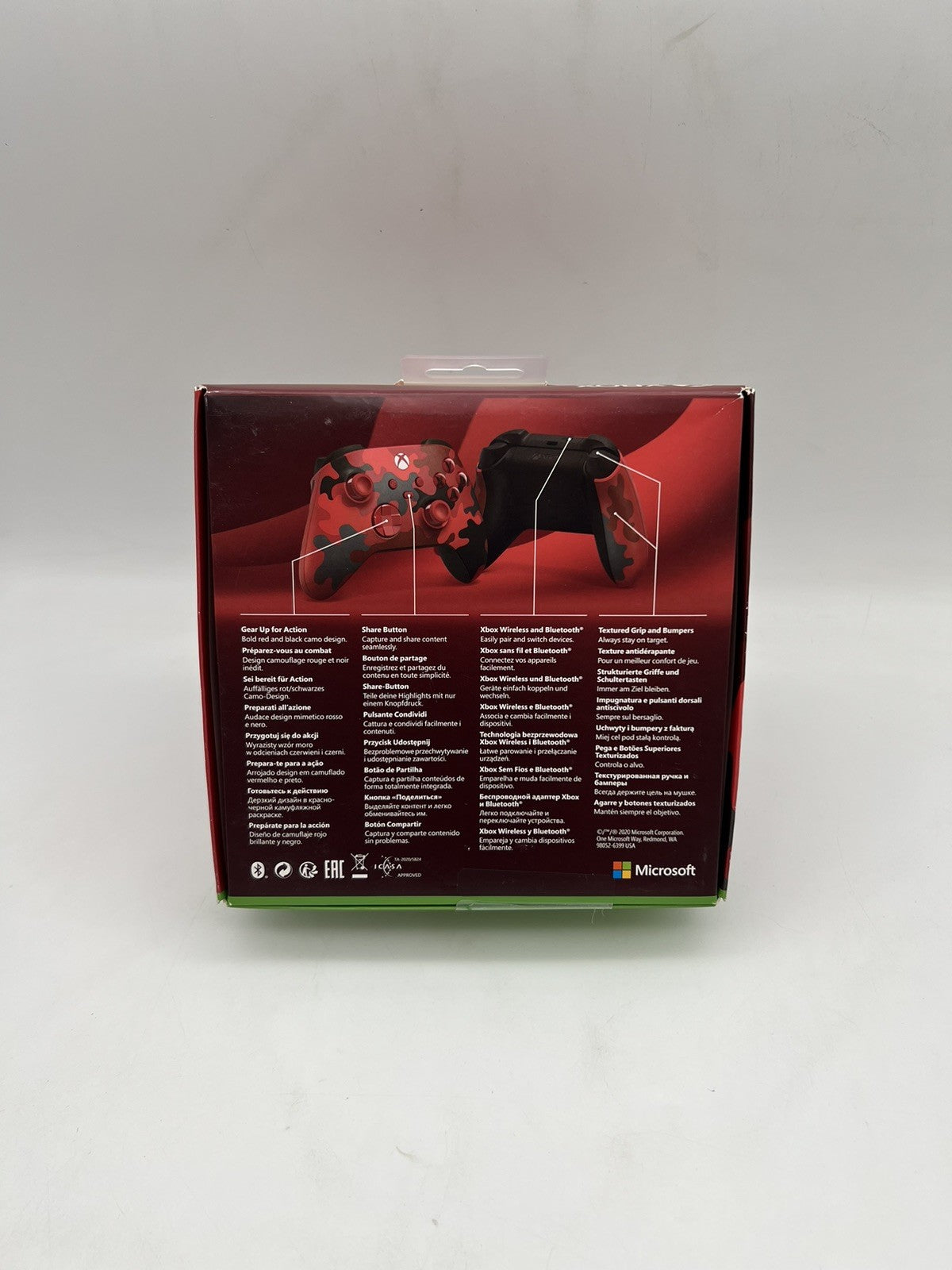 Microsoft Xbox Original Wireless Controller Daystrike Camo - NEU & Sealed - OVP