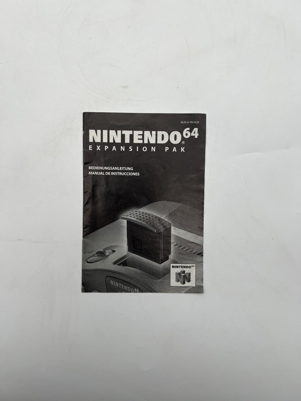 Nintendo 64 - N64 - Expansion Pak - Nur Anleitung
