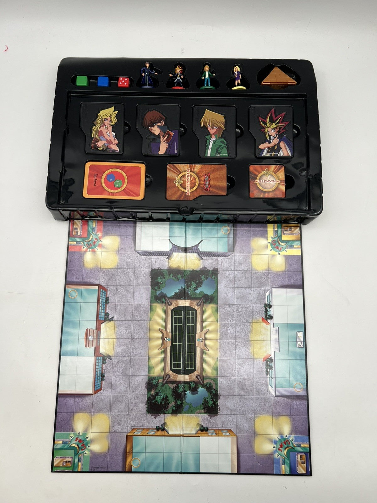 Yu-Gi-Oh! Millenium Brettspiel Gesellschaftsspiel Mattel 2002  Vollständig
