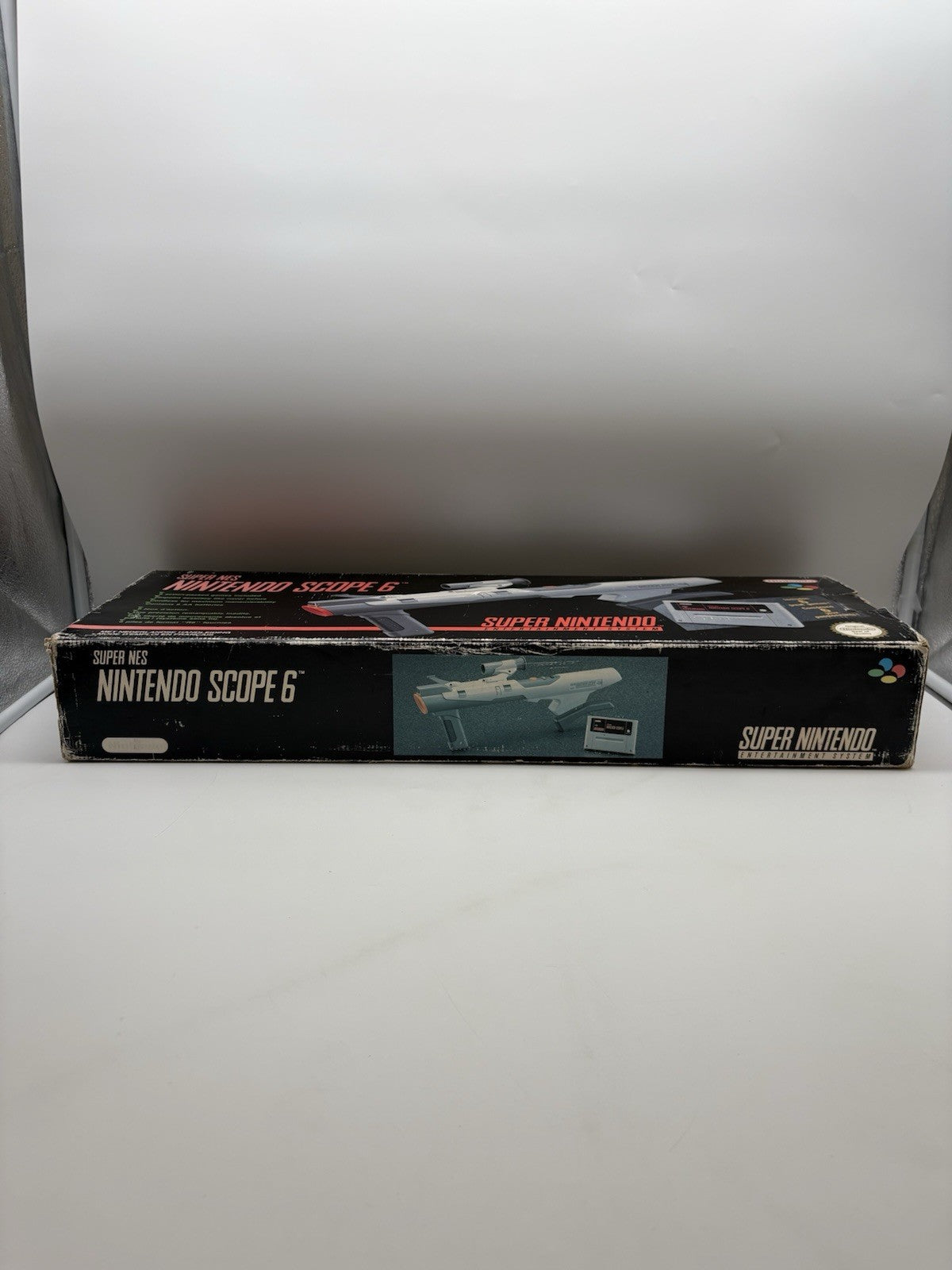 Super Nintendo Scope 6  - SNES - OVP - Retro - Light Gun - Original