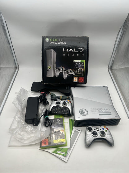 Microsoft Xbox 360 Slim Halo Reach Limited Edition Konsole OVP Grau