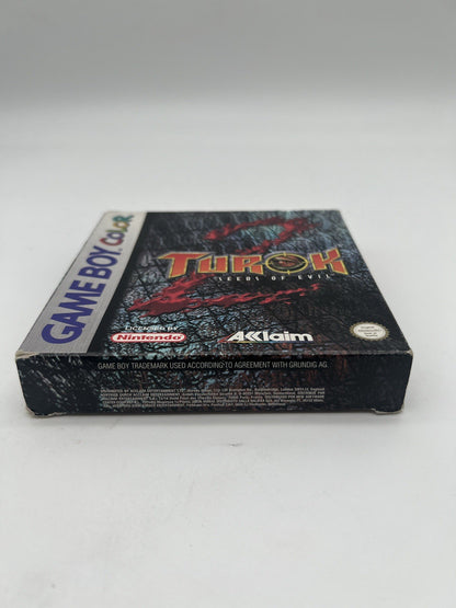 Turok 2 Seeds Of Evil - Nintendo Gameboy Color - OVP + Anleitung