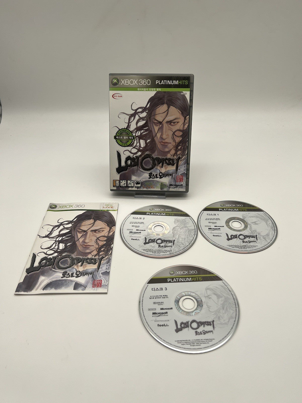 Lost Odyssey - Microsoft Xbox 360 - OVP + Anleitung - Korean