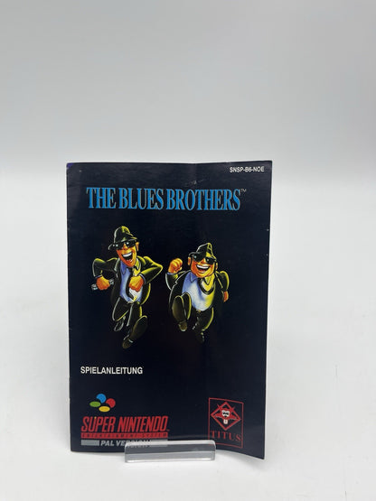 The Blues Brothers - Super Nintendo Snes - Nur Anleitung