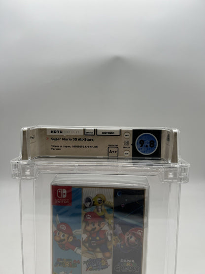 Super Mario 3D All-Stars Nintendo Switch WATA 9.8 A++ European Edition