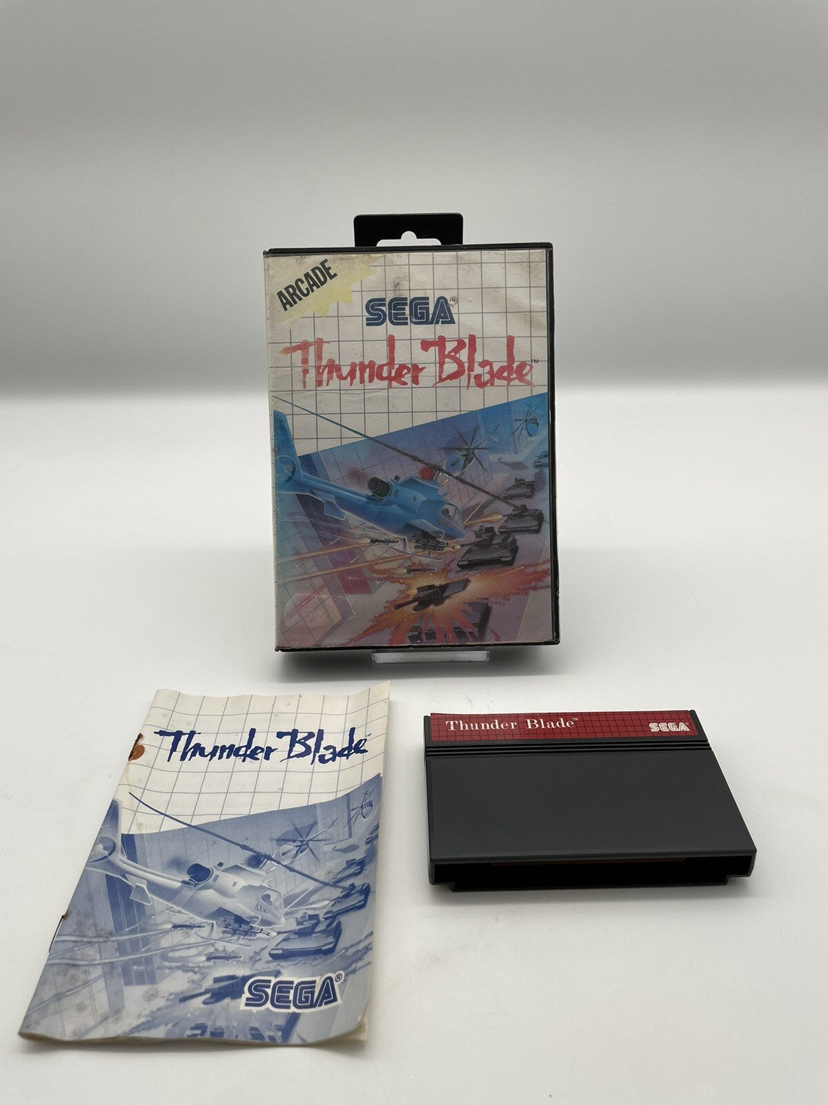 Thunder Blade - Sega Master System - OVP + Anleitung