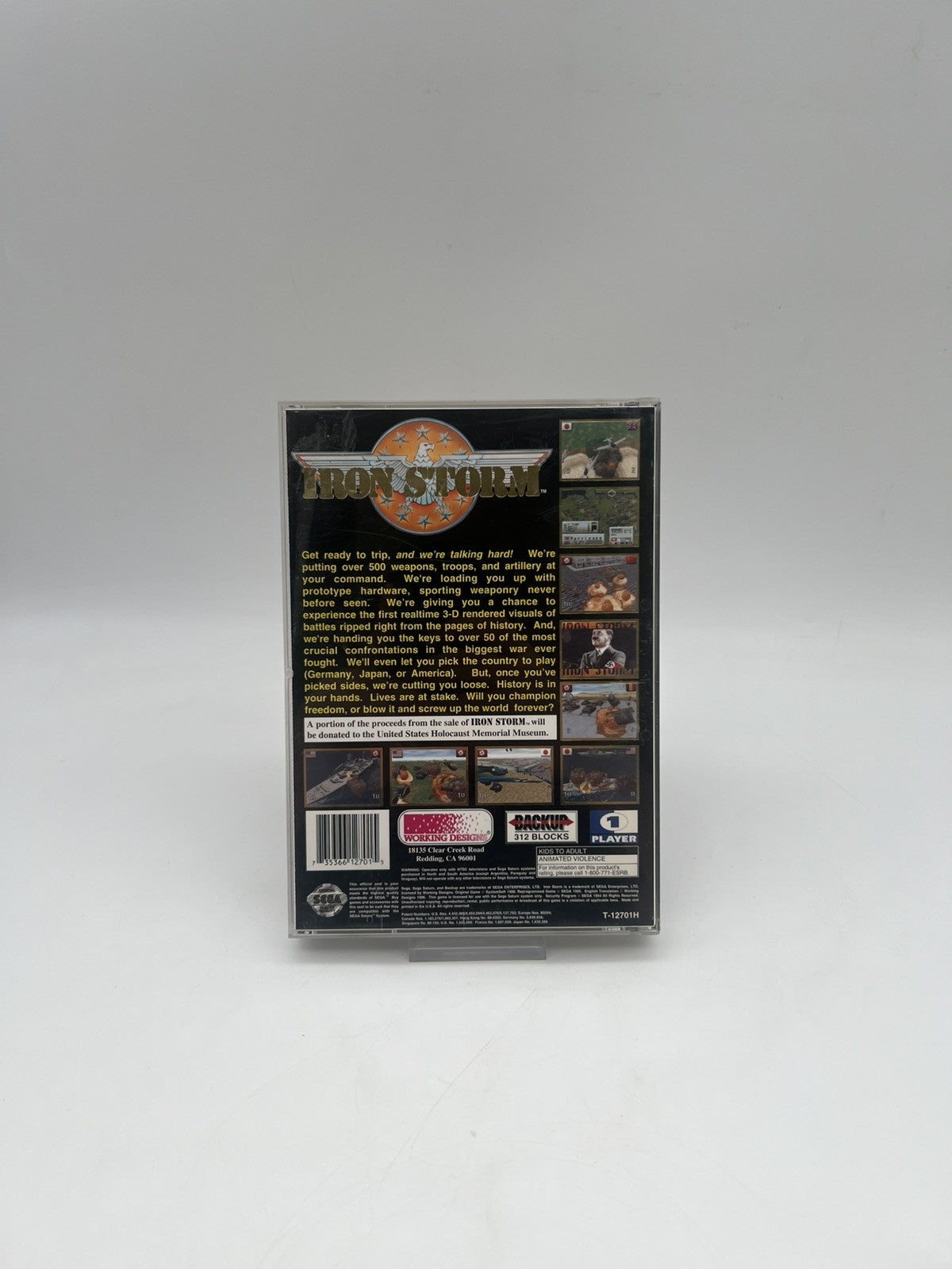 Iron Storm - Sega Saturn - NTSC-U/C - CIB - OVP + Anleitung