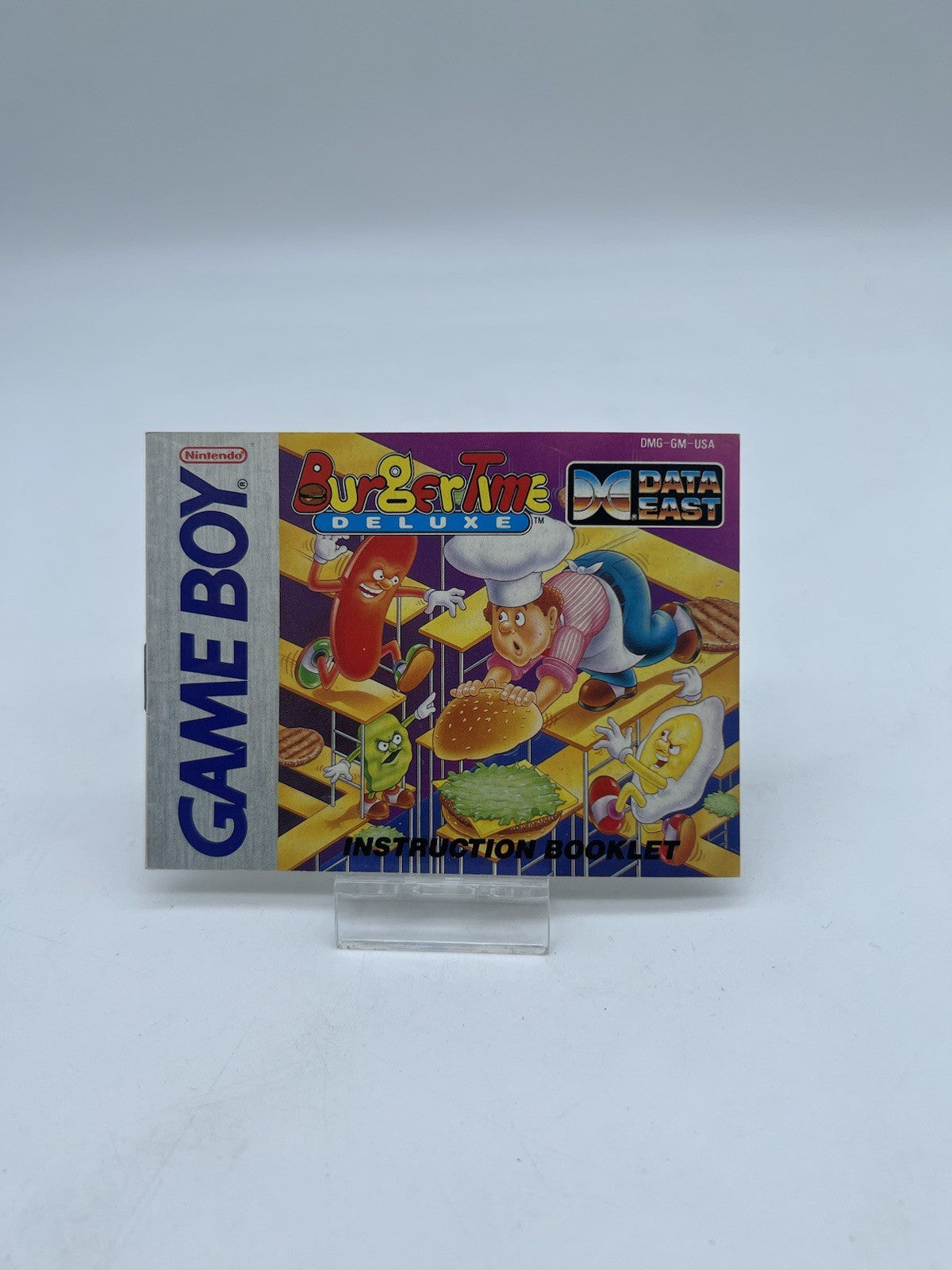 Burger Time Deluxe - Nintendo Gameboy - Nur Anleitung - Original