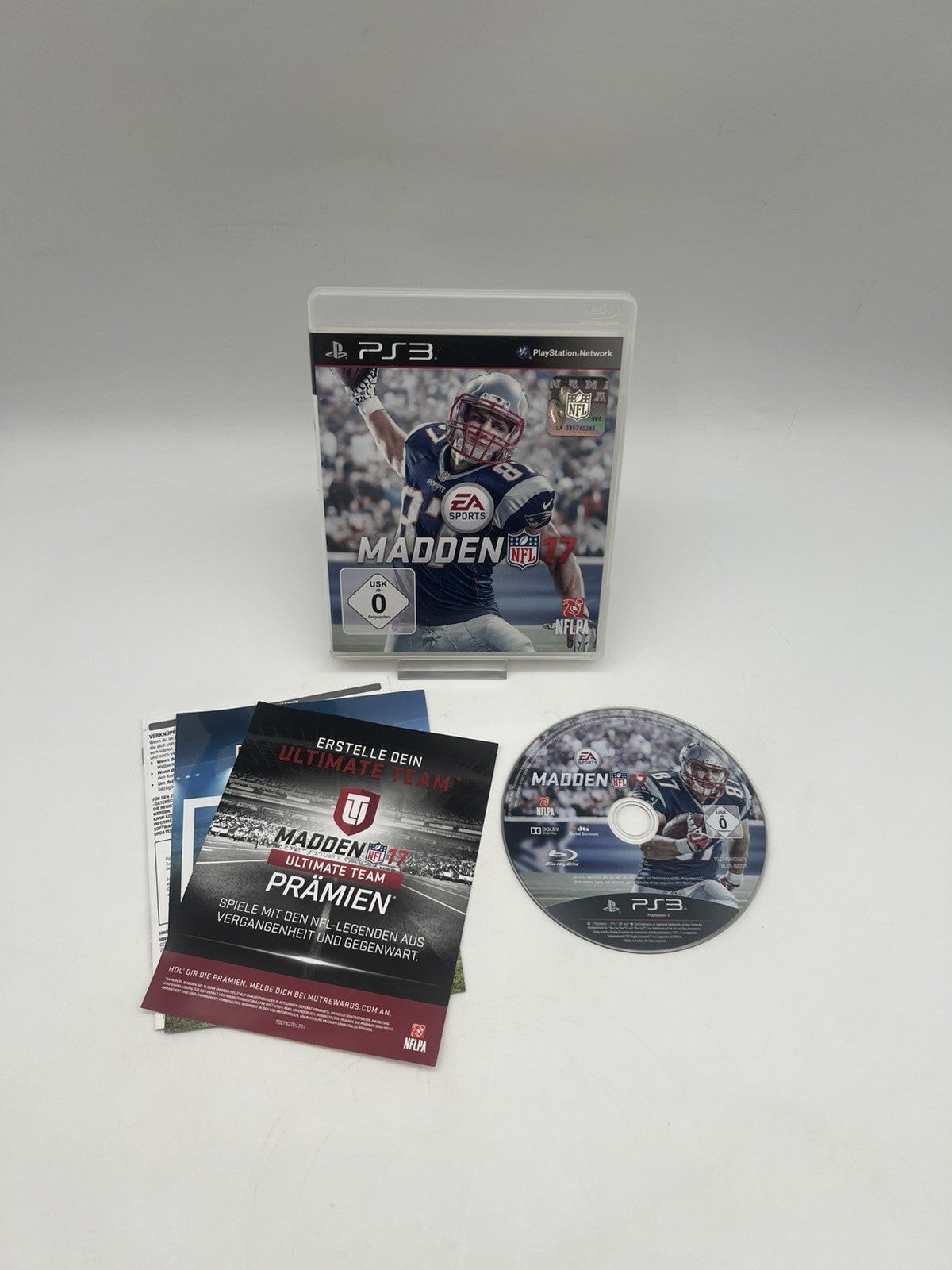 Madden NFL 17 - Sony PlayStation 3 - PS3 - OVP + Anleitung