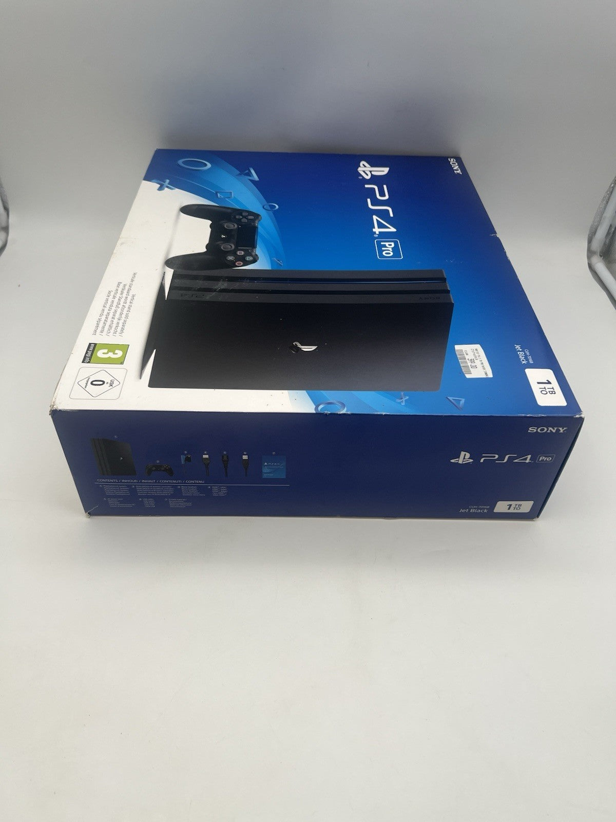 Sony Playstation 4 Pro PS4 Leerkarton Nur OVP Ohne Konsole Nur Leerverpackung