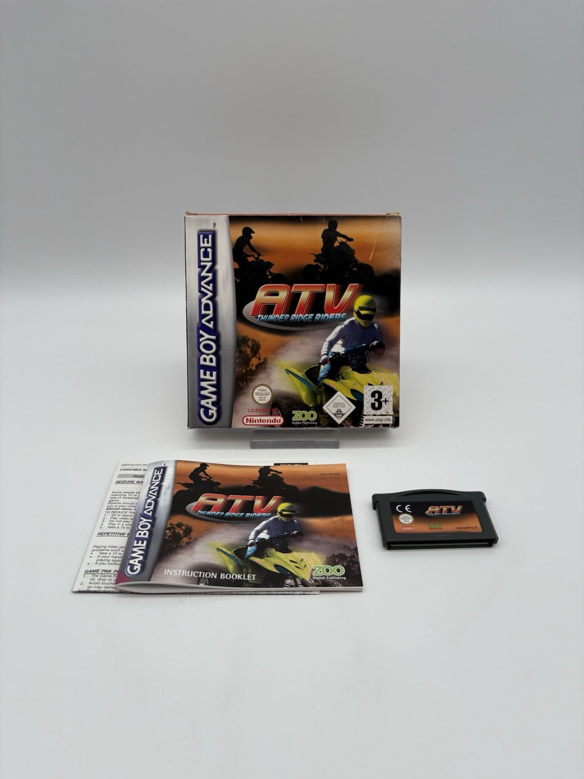 Atv Thunder Ridge Riders (Nintendo Game Boy Advance) - GBA - OVP + Anleitung