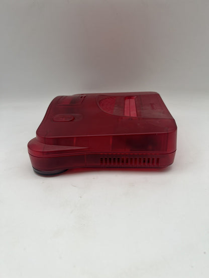 Nintendo 64 N64 Konsole + Alle Kabel - Watermelon Wassermelone rot Transparent