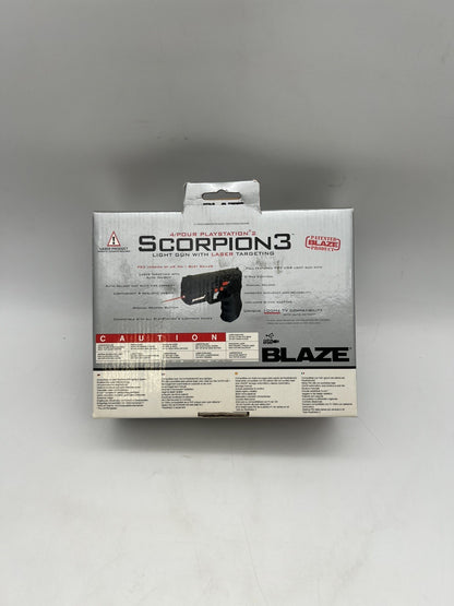 Scorpion 3 Lightgun – pistole für Sony PlayStation 2 -  (PS1 PS2) - OVP - Gun
