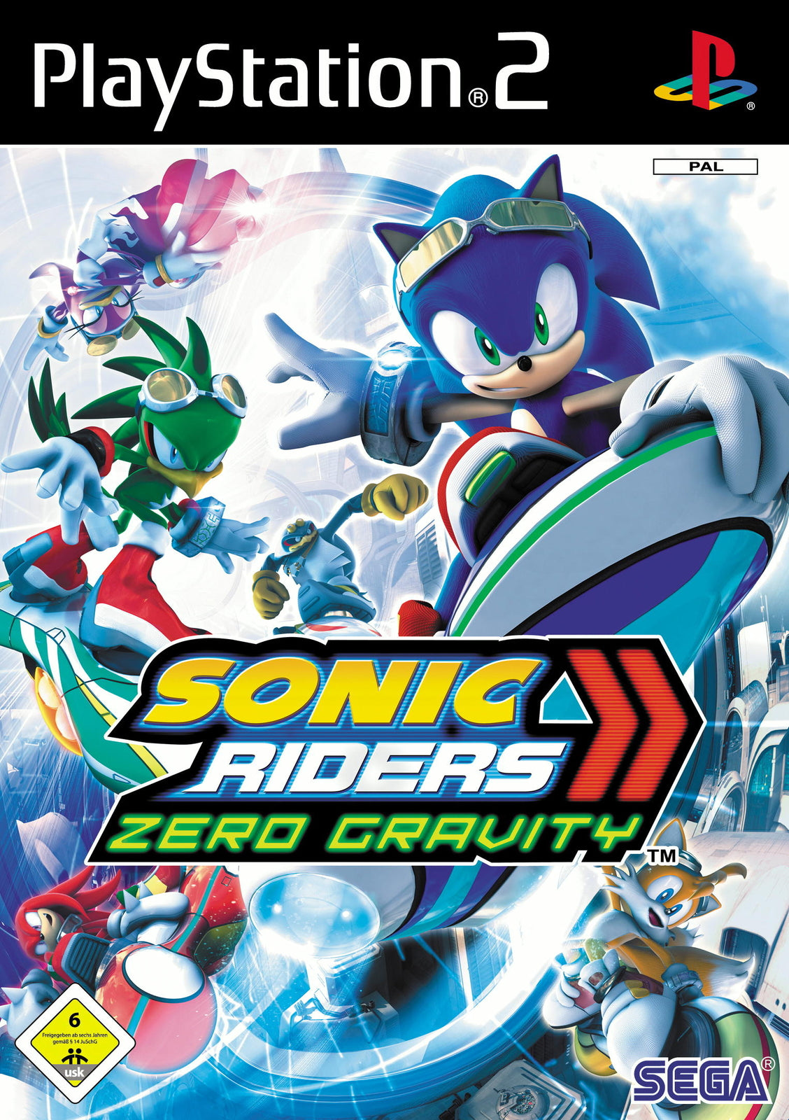 Sonic Riders: Zero Gravity - Sony PlayStation 2 - PS2 - Leerhülle - Ohne Spiel