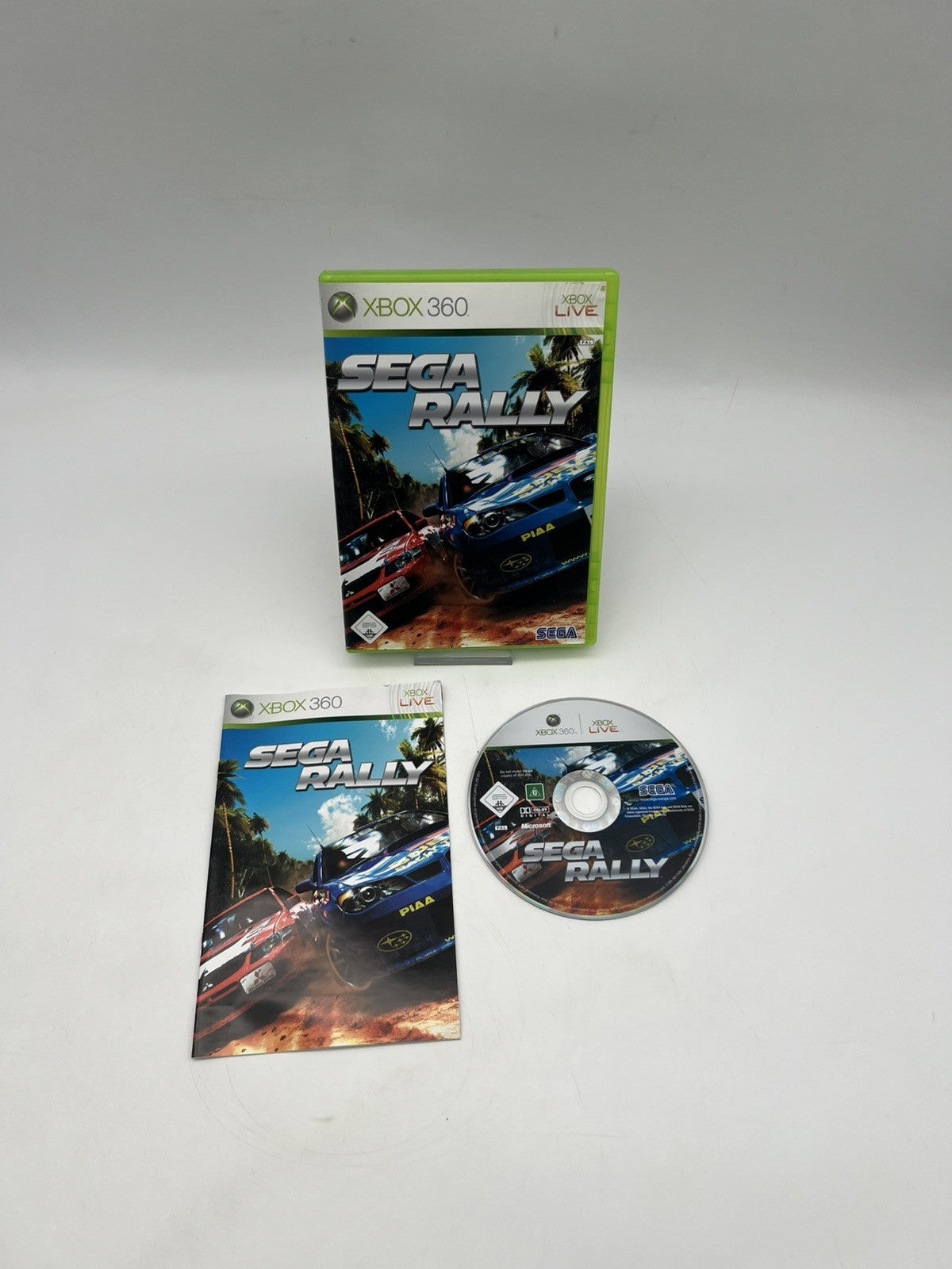 Sega Rally - Microsoft Xbox 360 - OVP + Anleitung