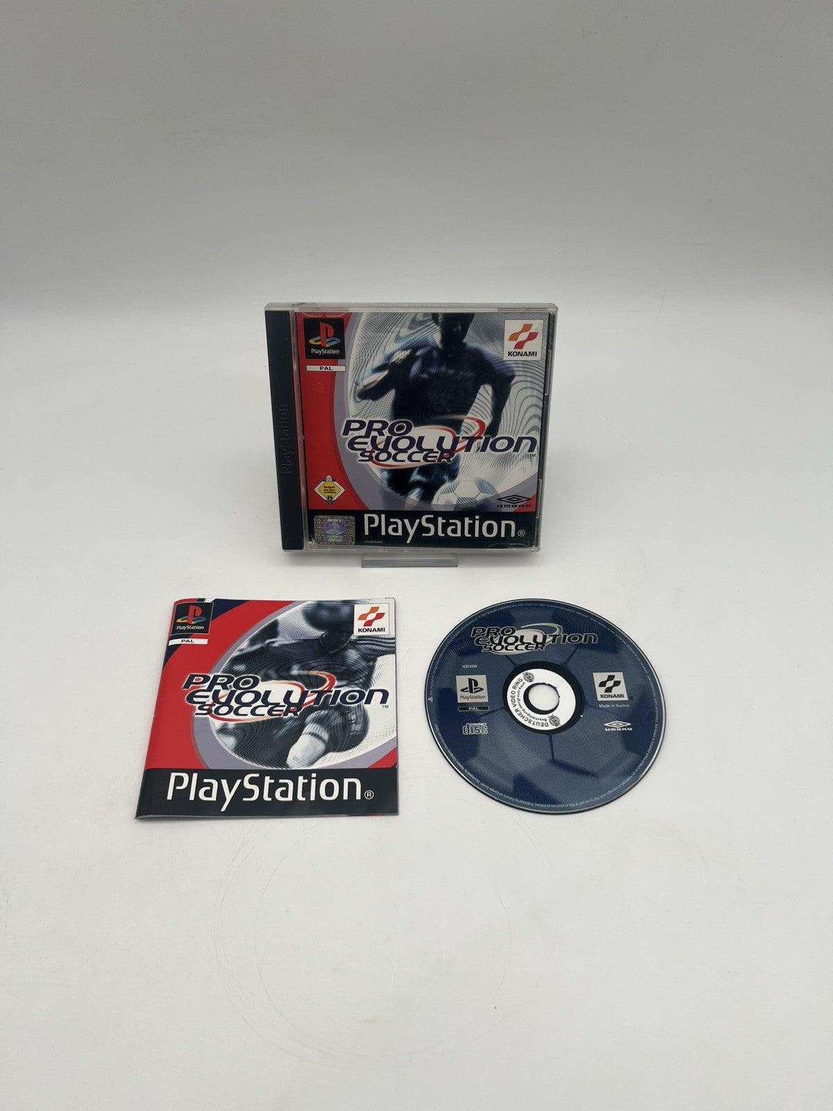 Pro Evolution Soccer 1 - Sony PlayStation 1 - PS1 - OVP + Anleitung