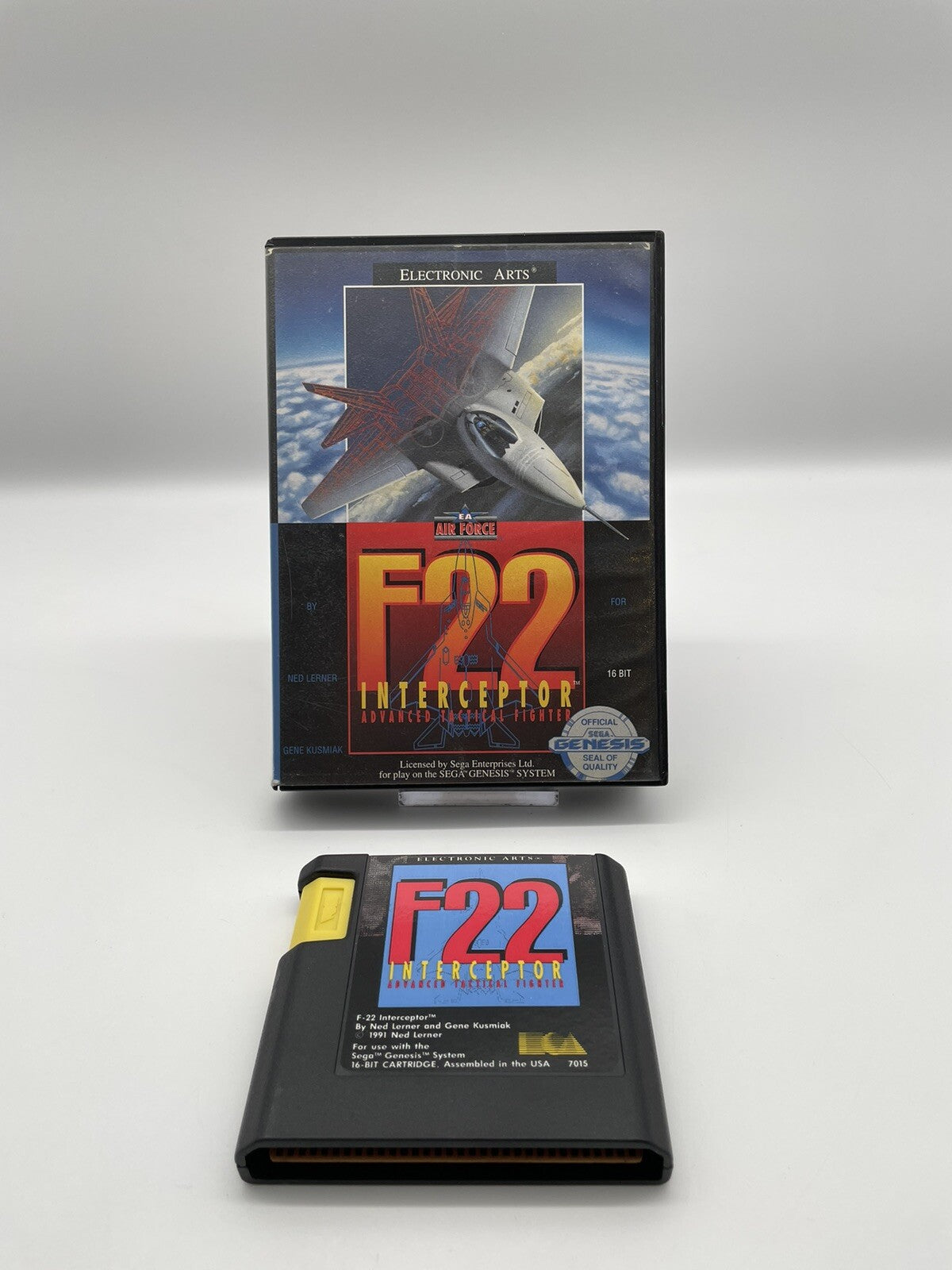 F22 Interceptor - Sega Mega Drive - OVP - Ohne Anleitung - Original