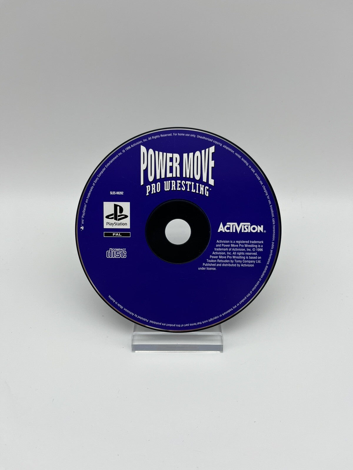 Power Move Pro Wrestling - Sony Playstation 1 / PS1 - Nur CD