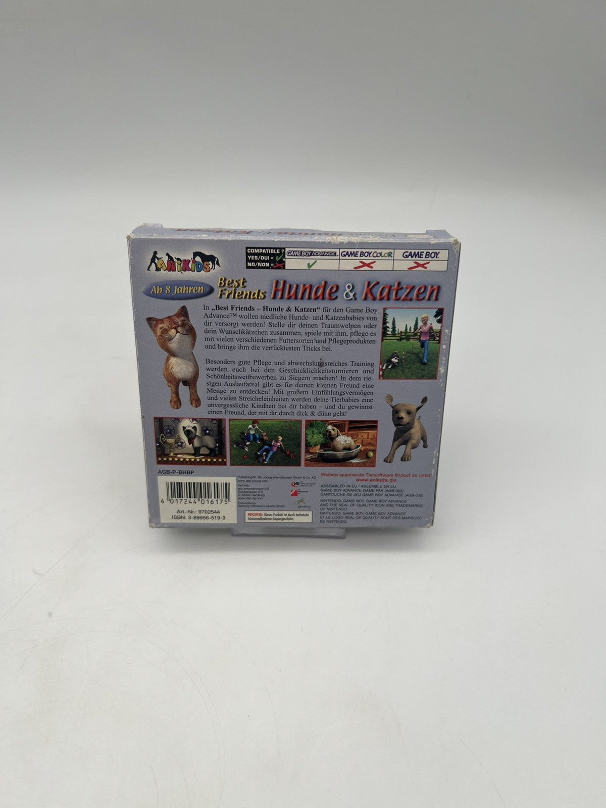 Best Friends: Hunde & Katzen - Nintendo GameBoy Advance - OVP + Anleitung