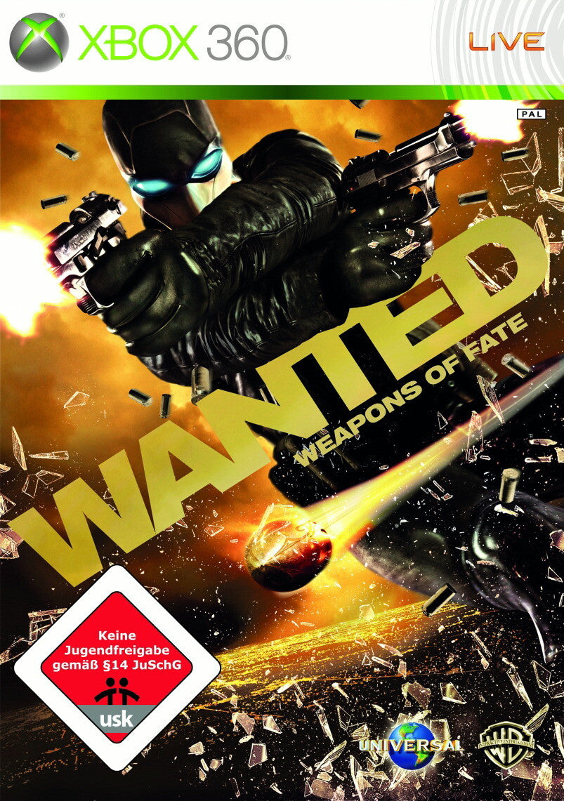 Wanted - Weapons of Fate (Microsoft Xbox 360, 2009) - NEU & Sealed