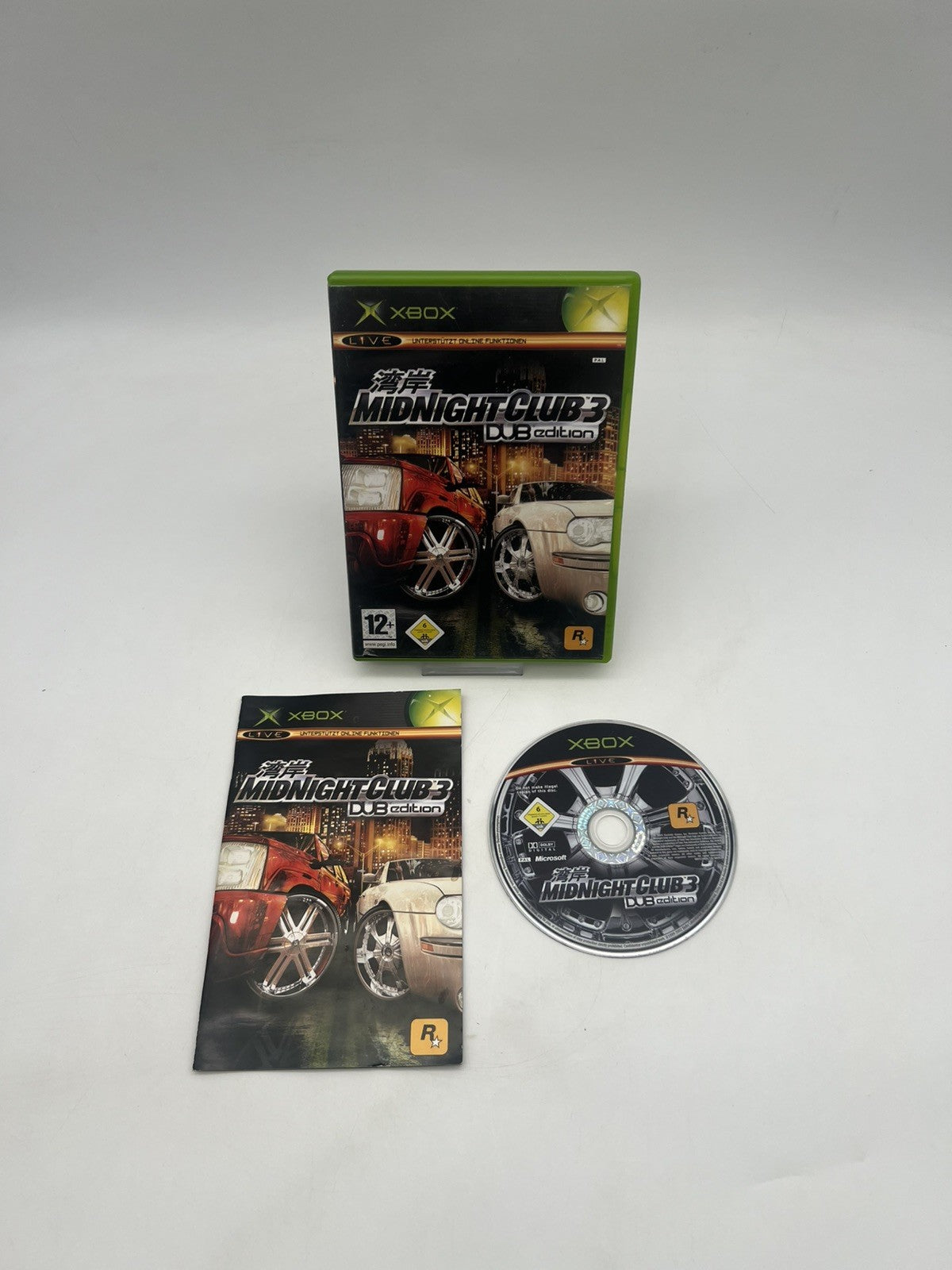 Midnight Club 3: DUB Edition - Microsoft Xbox - OVP + Anleitung
