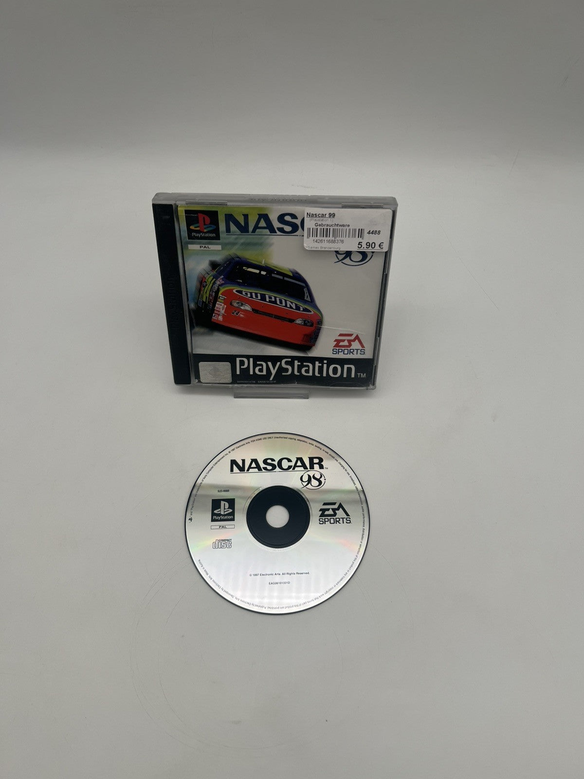 Nascar 98 - Sony PlayStation 1 - PS1 - OVP - Ohne Anleitung