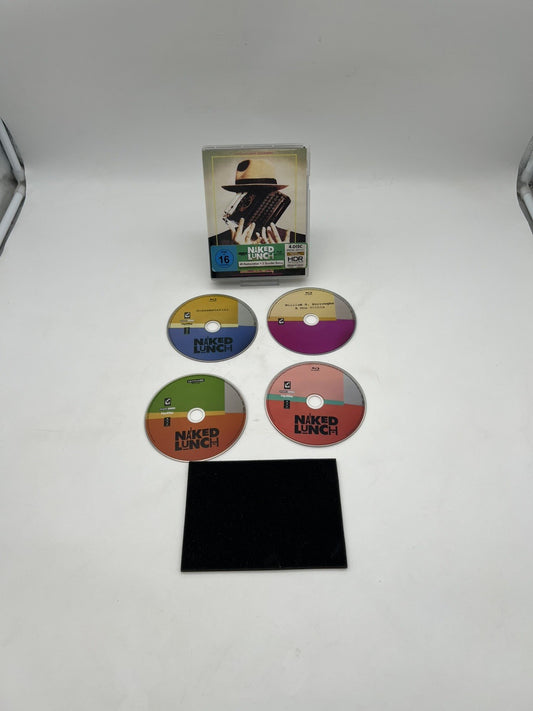 Naked Lunch - Special Edition - 4 Disc - Blu-ray - Limitiert - OVP Beschädigt