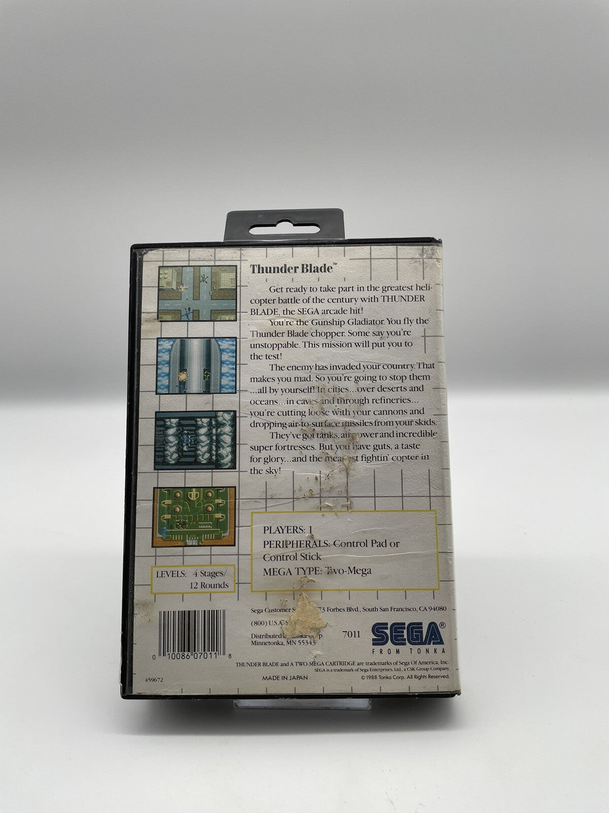 Thunder Blade - Sega Master System - OVP + Anleitung