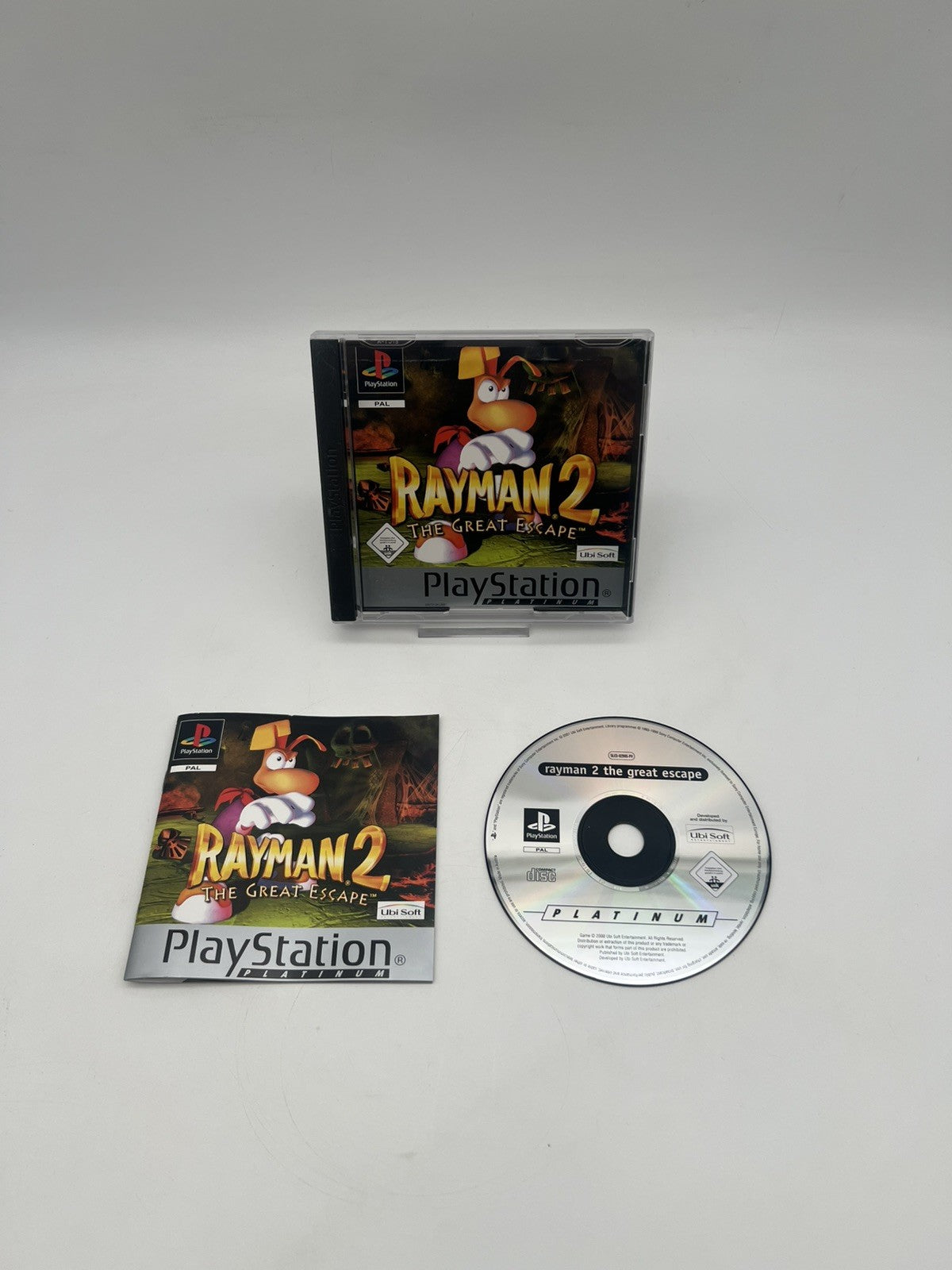 Rayman 2 - The Great Escape - Sony PlayStation 1 - PS1 - OVP + Anleitung