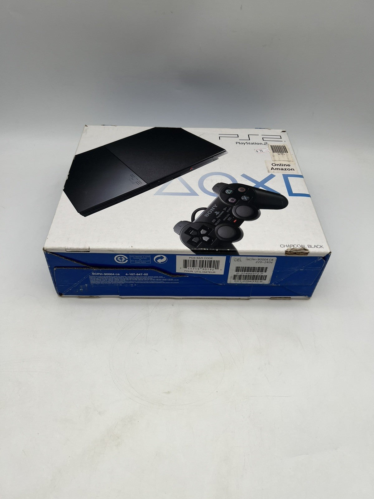 Sony PlayStation 2 PS2 Slim Leerkarton - Nur OVP - Ohne Konsole - Leerverpackung