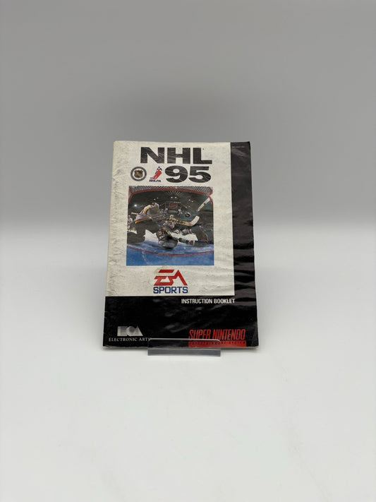 NHL 95 - Super Nintendo - SNES - USA - Nur Anleitung