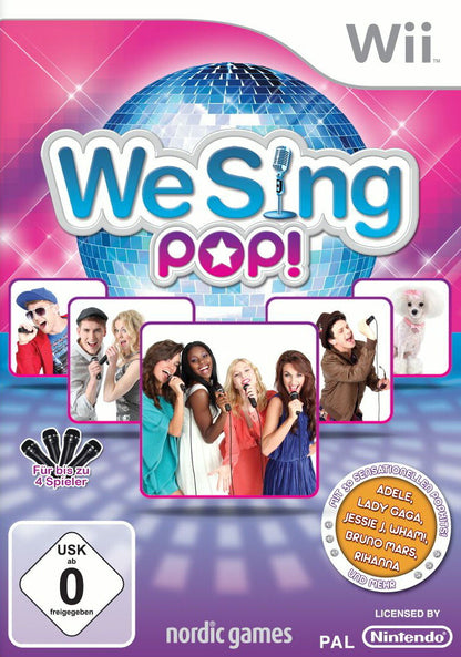 We Sing: Pop (Nintendo Wii) - OVP + Anleitung