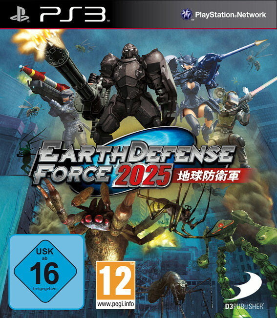 Earth Defense Force 2025 - Sony PlayStation 3 - PS3 - Neu & Sealed