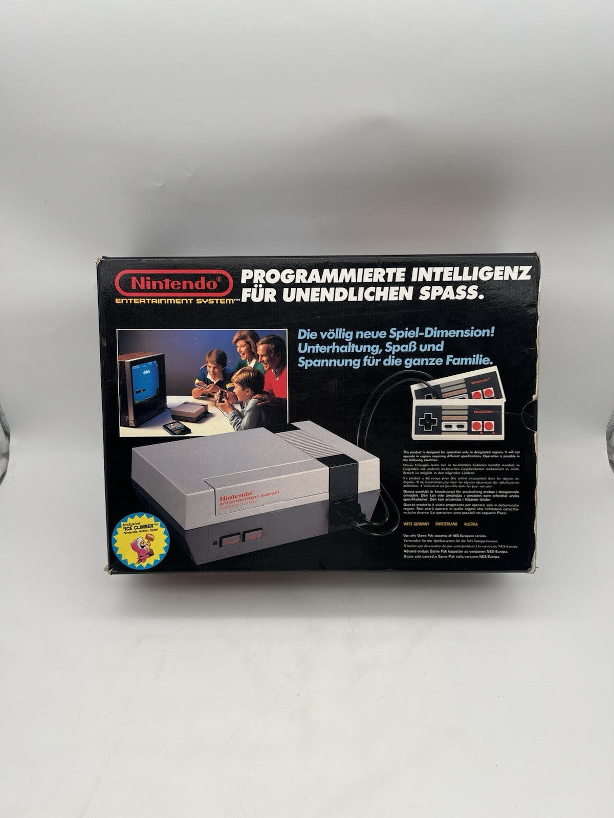 Nintendo NES Konsole - OVP - Alle Kabeln + 2 Controller - Original