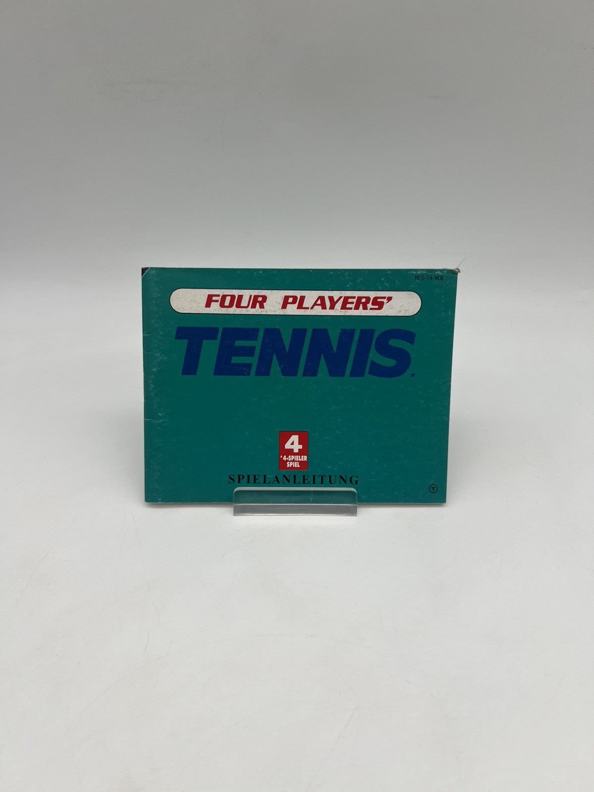 Four Players Tennis - Nintendo Nes - Nur Anleitung