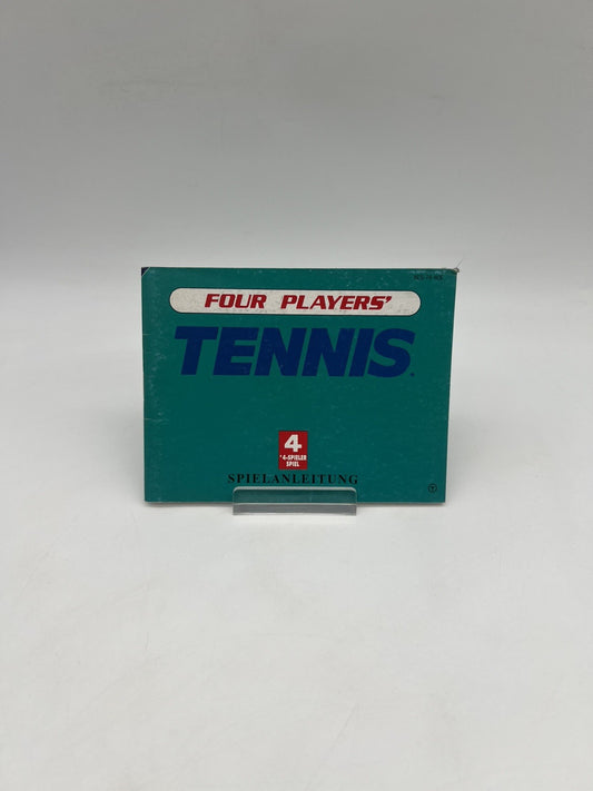 Four Players Tennis - Nintendo Nes - Nur Anleitung