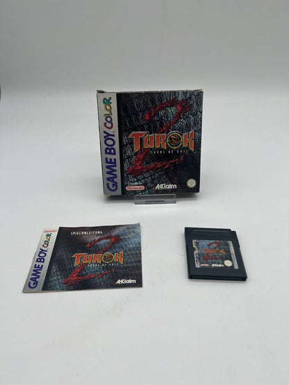 Turok 2 Seeds Of Evil - Nintendo Gameboy Color - OVP + Anleitung