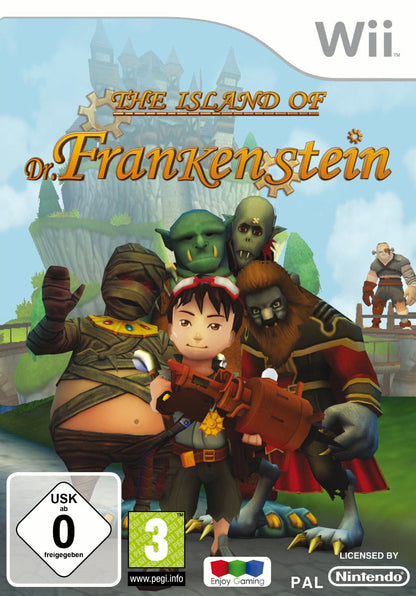 The Island of Dr. Frankenstein (Nintendo Wii) - OVP + Anleitung