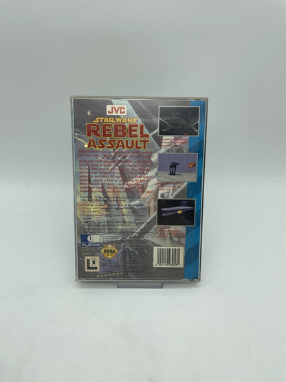 Star Wars Rebel Assault - Sega CD - OVP Beschädigt